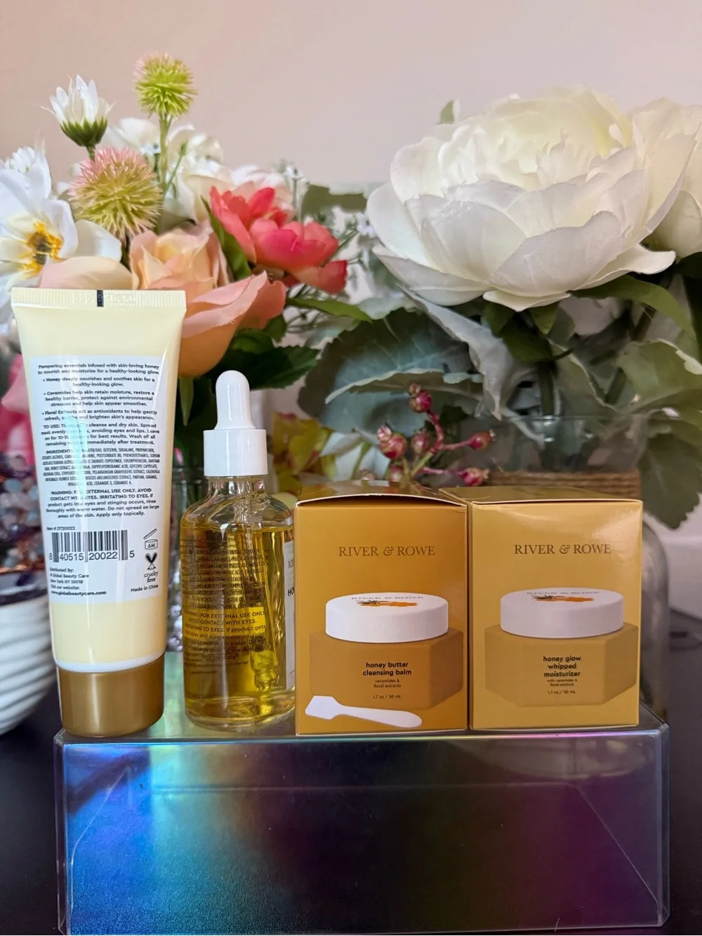 🆕🍯 RIVER & ROWE LIMITED EDITION “HONEY” 4-PIECE SKIN CARE COLLECTION. BRAND NEW